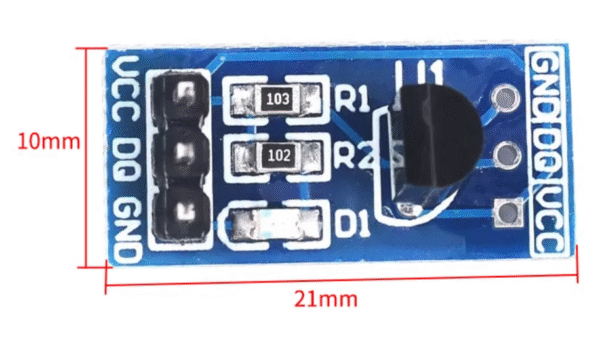 DS18B20 Temperature Sensor Module 1-Wire