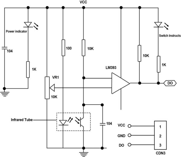 IR Infrared Obstacle Avoidance Sensor Module