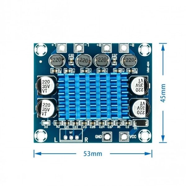 TPA3110 30W+30W Digital Stereo Audio Amplifier Board